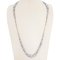 Approx. 3.0 - 11.5 mm,  South Sea & Akoya Pearl, Wavy Graduated Necklace