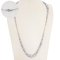 Approx. 3.0 - 11.5 mm,  South Sea & Akoya Pearl, Wavy Graduated Necklace
