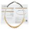 11.10 mm to 13.79 mm South Sea and Tahitian Pearl Shikisia Necklace