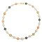 9.0 -10.76 mm South Sea, Tahitian and Edison Pearl Station Necklace