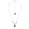 10.0-12.0 mm Tahitian Pearl Ball Stopper Length Adjustable Necklace