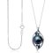 11.19 x 11.08 mm Tahitian Pearl Pendant with Chain