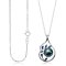 10.10 mm Tahitian Pearl Diamond Pendant with Chain