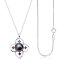 11.25 mm Tahitian Pearl Diamond Pendant with Chain