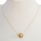 Approx. 13.0 mm, Gold South Sea Pearl, Full Drilled Pearl with Chain