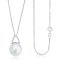 14.77 mm South Sea Pearl Diamond Pendant with Chain