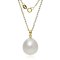 14.69 mm Tahitian Pearl Pendant with Chain