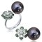 12.03 mm Tahitian Pearl Open Ring