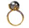 12.0 mm Tahitian Pearl Solitaire Pearl Ring