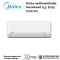 แอร์ไมเดีย Midea ICY EASY Inverter แบบติดผนัง อินเวอร์เตอร์