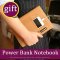 สมุดโน้ต multifunction มาพร้อม power bank ขนาด A5