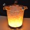 Led ice bucket 
