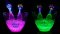 Led ice bucket