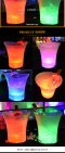 Led ice bucket