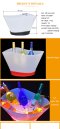 Led ice bucket