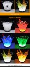 Led ice bucket