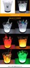 Led ice bucket