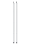 เสาเหล็ก 220 CM.