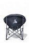 เก้าอี้ใบบัว / Moon Chair สีดำ