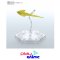 FIGURE-RISE EFFECT JET EFFECT - CLEAR YELLOW