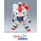 SD EX-STANDARD HELLO KITTY/RX-78-2 GUNDAM