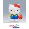 SD EX-STANDARD HELLO KITTY/RX-78-2 GUNDAM