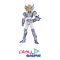 BLOKEES FIGURES - SAINT SEIYA 75008 CHAMPION CLASS 07 - CYGNUS HYOGA