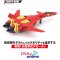 HG 1/100 VF-19 CUSTOM FIRE VALKYRIE WITH SOUND BOOSTER WATER DECALS