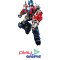 Blokees Figures - Transformers 71141 - Classic Class 01 - Optimus Prime (Model Kit-Luminous Eyes）