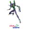 BLOKEES ULTRA ACTION FIGURE - EVANGELION 73501 - LEGACY EDITION - EVANGELION UNIT 01