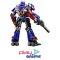 Blokees Figures - Transformers 71157 - Classic Class 09 - Movie 1 Optimus Prime (Model Kit-Luminous Eyes）