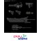 (Pre-order) พร้อมจัดส่งประมาณเดือน 08 ปี 2026 30MM OPTION PARTS SET DAEMON X MACHINA TS  WEAPON SET 01