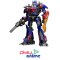 Blokees Figures - Transformers 71157 - Classic Class 09 - Movie 1 Optimus Prime (Model Kit-Luminous Eyes）