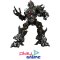 Blokees Figures - Transformers 71158 - Classic Class 10 - Movie 1 Megatron (Model Kit-Luminous Eyes）
