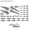 (Pre-order) พร้อมจัดส่งประมาณเดือน 7 ปี 2025 Bandai 1/144 OPTION PARTS SET GUNPLA 17（BINDER GUN）