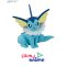 (Pre-order)พร้อมจัดส่งประมาณเดือน 5 ครับ Pokemon Model Kit QUICK!! 27 VAPOREON
