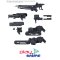 (Pre-order)พร้อมจัดส่งประมาณเดือน 6 ครับ 30MM OPTION PARTS SET ARMORED CORE Ⅵ FIRES OF RUBICON WEAPON SET 07