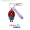 DOMPLA-KUN 3D RUBBER MASCOT KEYCHAIN