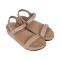Almond Strap Sling Back