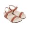 Tan Double Strap Sling Back