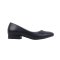 Black Basic Casual Low Heel