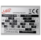 ปั๊มน้ำสแตนเลสหลายใบพัด แนวนอน LEO EMH2-50 0.55kw 220V