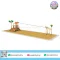 Adventure Tower Zipline เครื่องเล่นซิปไลน์เชื่อมต่อชุดหอคอยกิจกรรม พร้อมกระดานลื่นและเครื่องเล่นปีนป่าย สำหรับสนามเด็กเล่นและพื้นที่กิจกรรมกลางแจ้ง by Sealplay