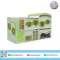 Bear Loft station เครื่องเล่นไม้ในร่มสำหรับเด็กเล็ก พร้อมเตียงลอยฟ้า บันได ชั้นเก็บของ และพื้นที่กิจกรรม ผลิตจากไม้อัดหลายชั้นคุณภาพสูง