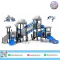 Cloud Sky Bridge playground with elevated bridge and cloud theme by Sealplay