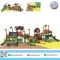 Forest Adventure Kingdom playground with multi slides and tunnel bridge by Sealplay