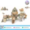 Galaxy Copter Station playground with helicopter and space station theme by Sealplay