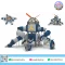 Galaxy Rocket Core playground with rocket and space station theme by Sealplay