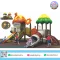 Mushroom Forest Adventure playground with mushroom house and tunnel slide by Sealplay