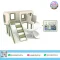 Nordic Soft Play Tower เครื่องเล่นในร่มสำหรับเด็กเล็ก พร้อมสไลเดอร์เกลียว ทางปีนป่าย และกิจกรรมเสริมพัฒนาการ